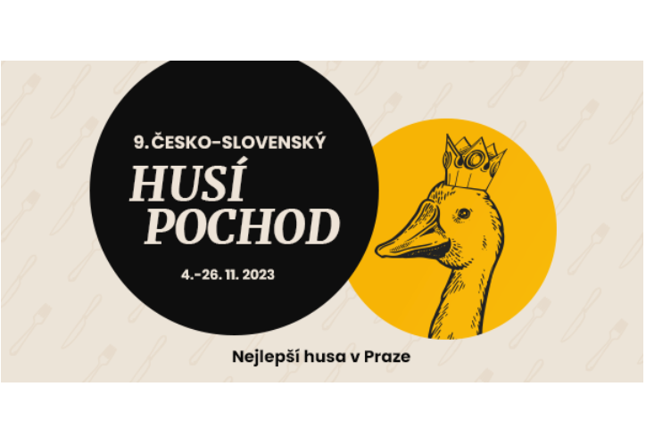 Foto: ČESKO-SLOVENSKÝ HUSÍ POCHOD aneb ta nejlepší husa v Praze